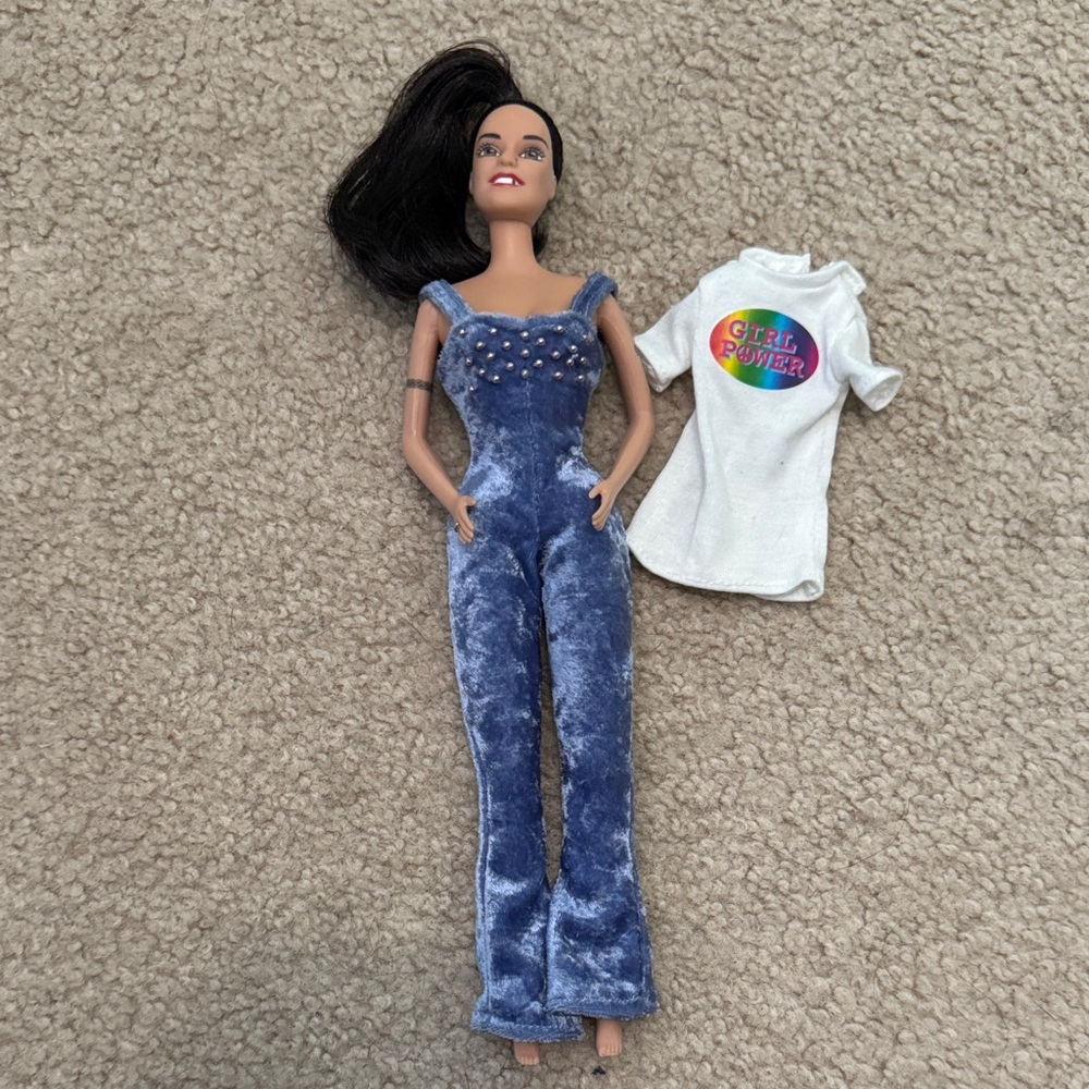 Sporty Spice Spice Girls on stage collection Barbie doll